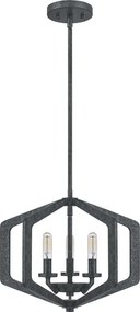 Quoizel klasszikus vintage függeszték vanguard fekete elsqz-vanguard-3p-ok