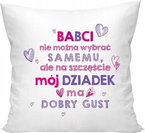 Jancsi Nyomtatott Párna Nagymamáknak 40x40 cm Nagymama Napi Ajándék