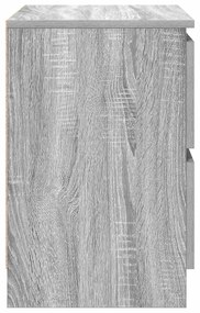 szürke sonoma színű szerelt fa TV-szekrény 40x35x54 cm