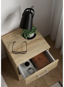 GARBO éjjeliszekrény, sonoma tölgy