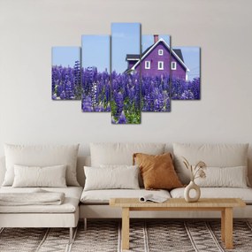 Levandula mező képe (150x105 cm)
