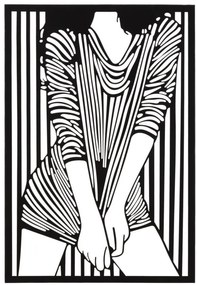 Divatos falpanel 40x1,3x60cm