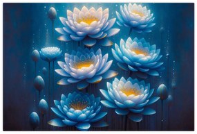 Kép - Tavirózsák a víz alatt (90x60 cm)