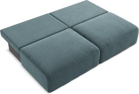 Türkiz kinyitható-tárolóhelyes kanapé 216 cm Kalena – Makamii