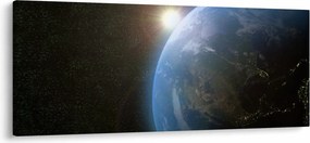 A táj képe az űrből (120x50 cm)