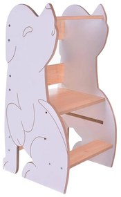 Tanulótorony WOLF fehér/juhar