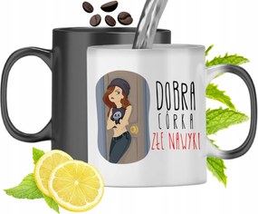 Mágikus Bögre Lányának Színváltós, fényképes nyomattal