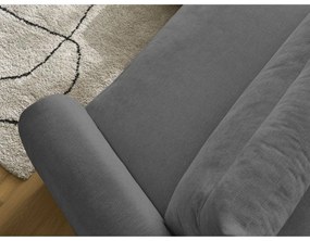 Szürke sarokkanapé Aden – Bobochic Paris