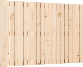 vidaXL tömör fenyőfa fali fejtámla 127,5 x 3 x 90 cm
