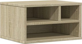 vidaXL sonoma tölgy színű szerelt fa nyomtatóállvány 40 x 32 x 22,5 cm