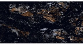 GR.MIDNIGHT BLACK csiszolt magasfényü- rektifikált padlólap 60x120 cm I.o, 1.44 m2/box, 43.20 m2/pall Padlólap