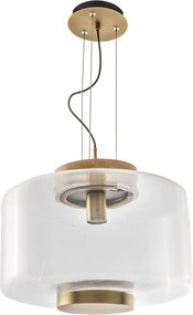 AZZARDO 3343 SOREL Glamour Függesztett Lámpa E27 IP20