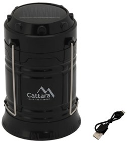 Cattara Camping újratölthető zseblámpa, LED 20/60lm