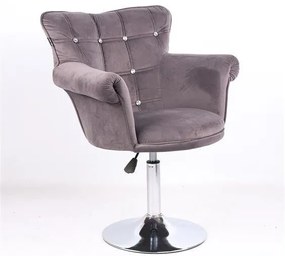 HR804CN Grafit modern velúr szék