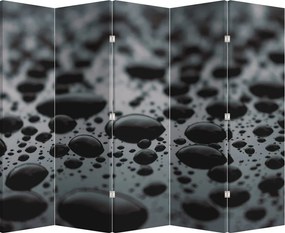 Paraván - Vízcseppek (210x170 cm)