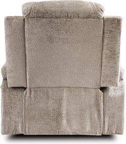 Masszázsfotel Banesto (bézs bársony)  . Akció -21%. 1128929