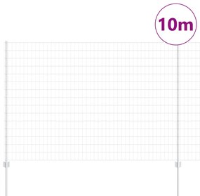 Kerti Kerítés Készlet 2 darab Horganyzott acél 10x1.5 m Tartós