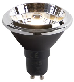 GU10 LED izzó 70mm átlátszó 6W 475 lm 3000K