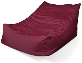Lounge babzsák borvörös, piros