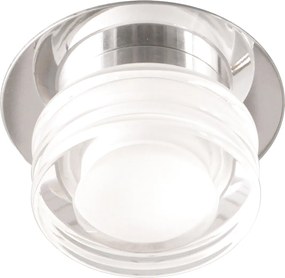 Mennyezeti spot lámpatest üveg Iza Led C 4000K
