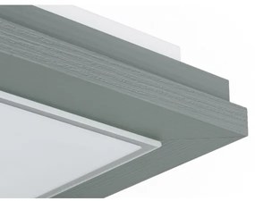 Argon 1873 - TABOR mennyezeti lámpa 4xE27/15W/230V 52x52 cm szürke