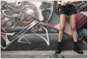 Poszterek 120x80 Graffiti UtcamƱvészet