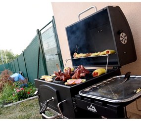 Royal faszenes grillsütő öntöttvas ráccsal - Cattara