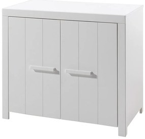 Fehér borovi fenyő gyerek szekrény 100x87 cm ERIK – Vipack