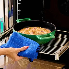 Öntöttvas serpenyő fedővel ø 26 cm tegame Mattia 3.0 – FABINI