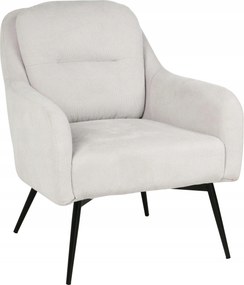 Relax fotel kárpitozott szövet szürke nappaliba, modern Mert