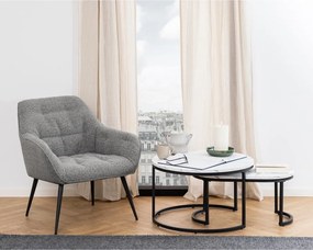 Szürke fotel Brooke – Actona