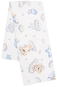 Flanel pelenka nyomtatott mintával New Baby koala kék