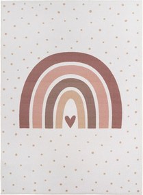 Krémszínű mosható gyerek szőnyeg 120x170 cm Coco 1132 – Ayyildiz Carpets