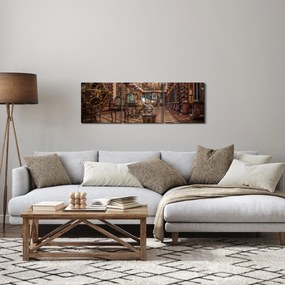 Kép - Prága Clementinum (órával) (90x30 cm)