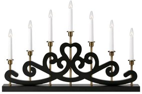 Fekete karácsonyi fénydekoráció Nightfall – Markslöjd