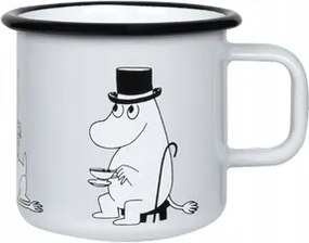 Retro zománcozott bögre Tata Muminka szürke 370 ml Moomin Muminki