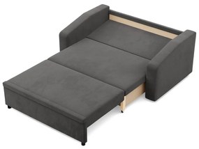 Zeus kanapé, szövet anyag, hab töltet, döntött kartámasz, szürke