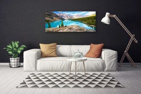 Canvas kép Mountain Lake Nature 120x60 cm