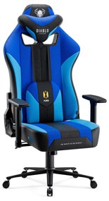 Diablo X-Player 2.0 szövet gamer szék Átlagos méret: Frost black / fekete