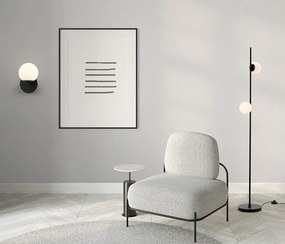 Fali Lámpa Fekete NUVOLE NOVA LUCE 9061439