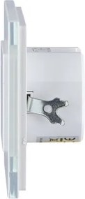 Mikrohullámú mozgásérzékelő 180° 300W/230V fehér