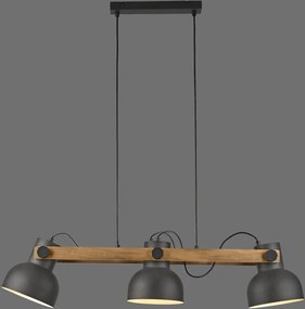 Paul Neuhaus loft függeszték cup 2.0 fekete fa pln15743-18