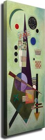 PC189 Kandinsky vászonkép, 30 x 80 cm