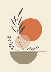 Poszter 67,5x95cm Föld és növények