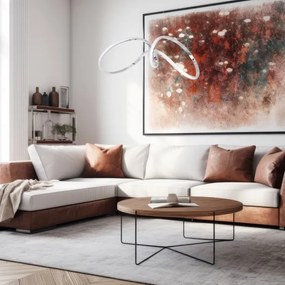 LED Csillár zsinóron TESORO LED/48W/230V fényezett króm