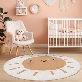 Mosható gyerek szőnyeg ø120 cm Sunny World – Mila Home