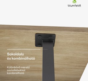 Blumfeldt Bearsdon asztallap 120 x 80 cm konyhához és étkezőhöz, Tartós rétegelt fa