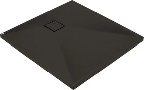 Correo gránit zuhanytálca_90x90, fekete