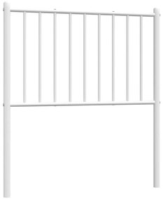 fehér fém fejtámla 80 cm