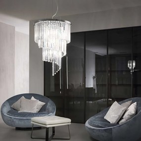Függeszték Króm IDEAL LUX 166247